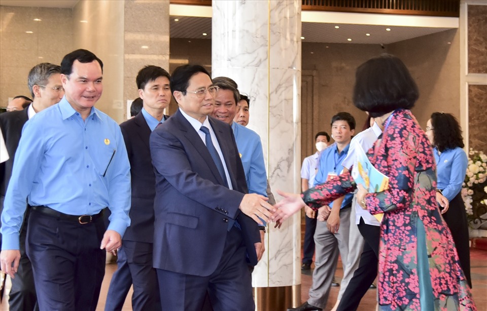 Ủy viên Bộ Chính trị, Thủ tướng Chính phủ Phạm Minh Chính tới dự Lễ phát động.