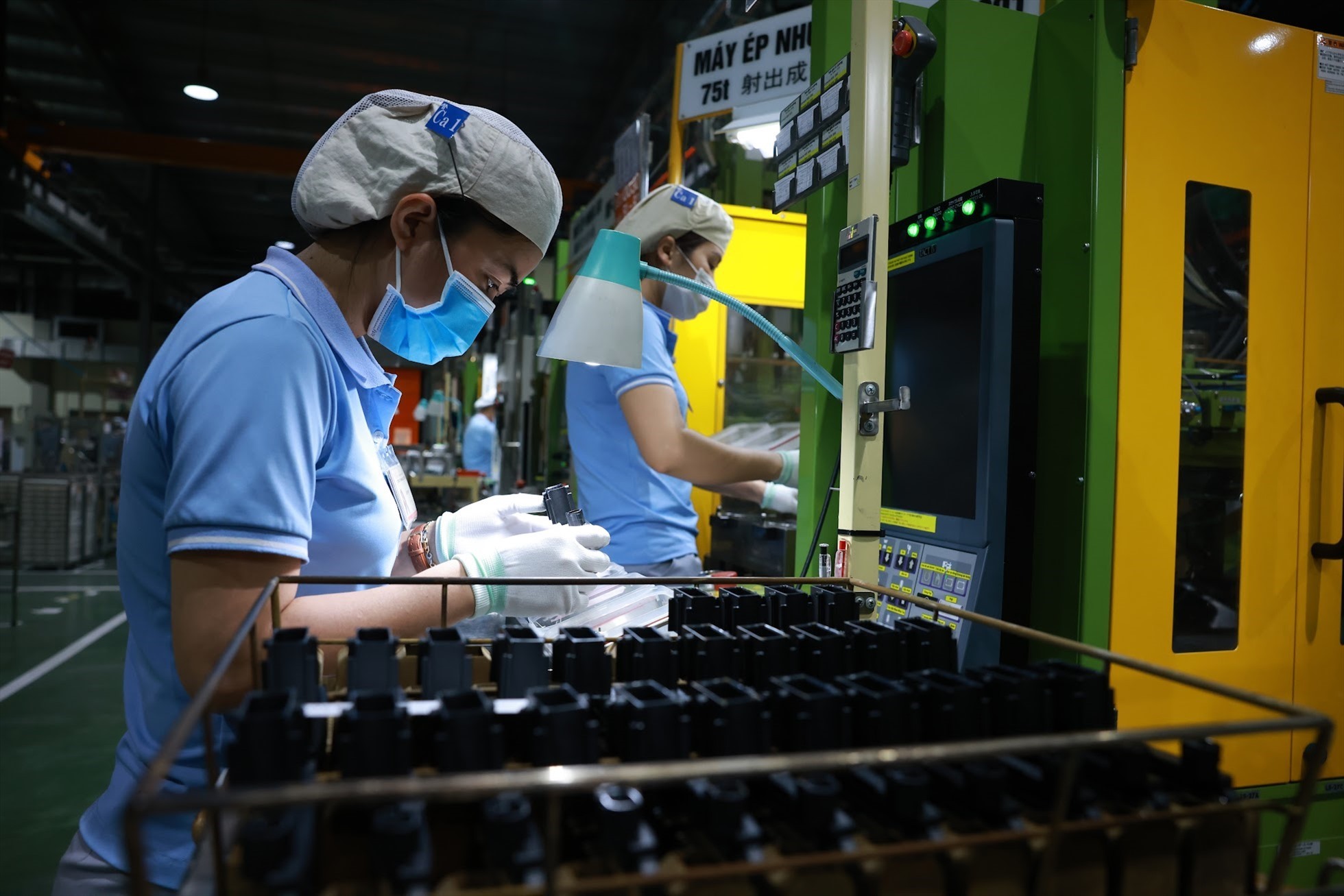 Doanh nghiệp FDI liên tục rót vốn mở rộng nhà máy sản xuất. Ảnh: Hải Nguyễn