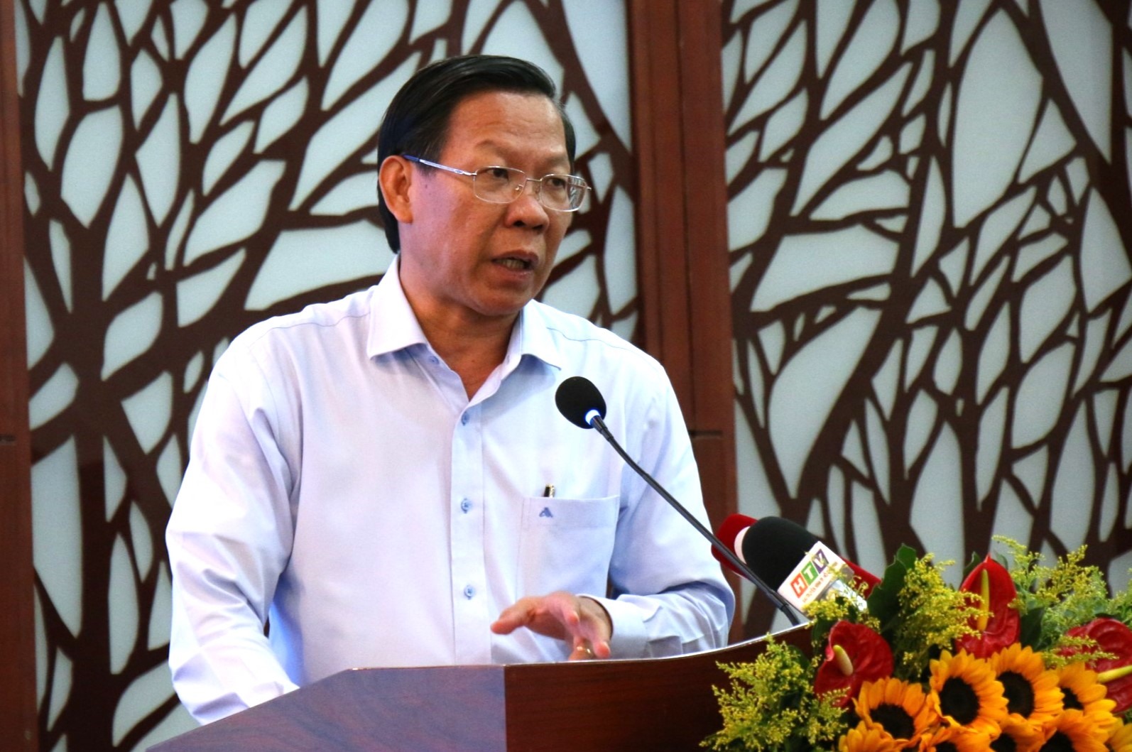 Chủ tịch UBND TP Hồ Chí Minh Phan Văn Mãi.  Ảnh: Minh Quân