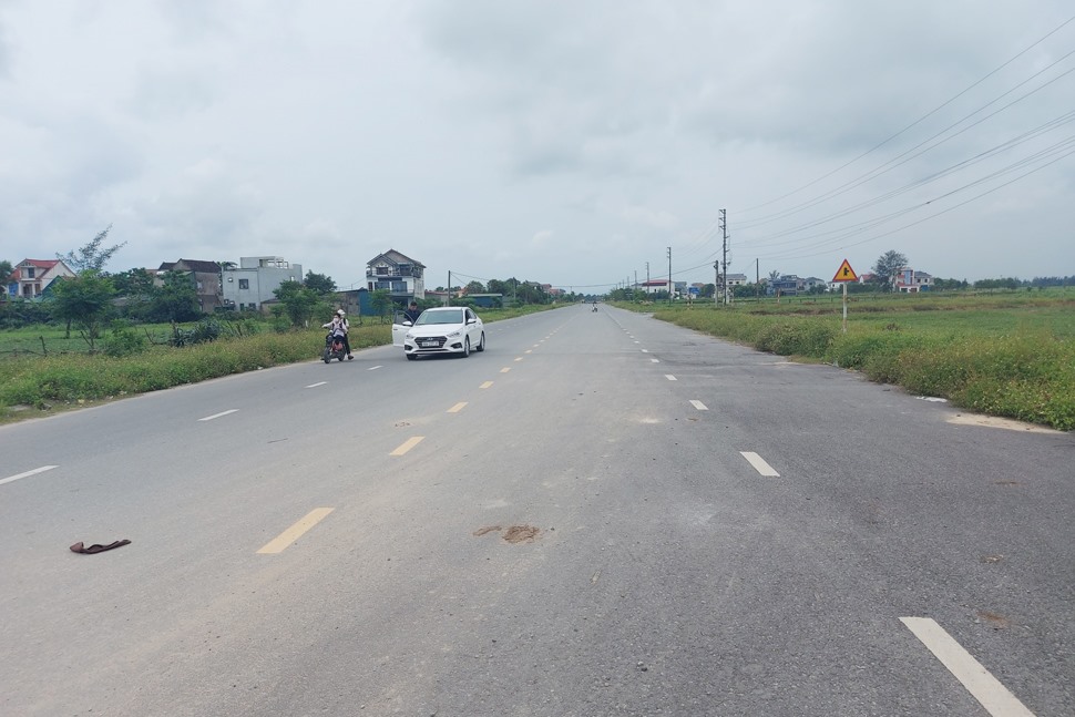 Đường Nguyễn Văn Giai đoạn đã hoàn thành với 4 làn đường rất đẹp. Ảnh: Trần Tuấn.