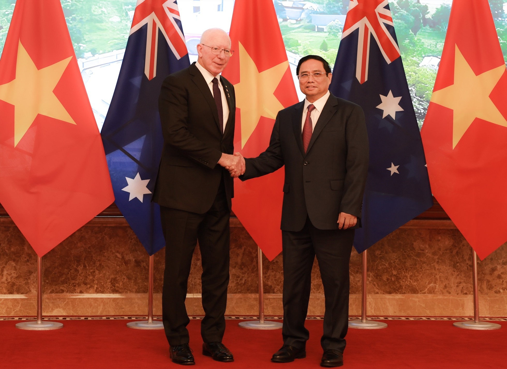 Toàn quyền Australia David Hurley nhấn mạnh, Australia và Việt Nam là hai nền kinh tế có tính bổ trợ cao. Ảnh: Hải Nguyễn