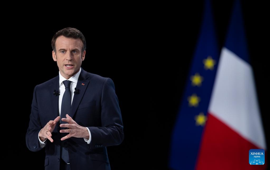 Tổng thống Pháp Emmanuel Macron. Ảnh: Xinhua