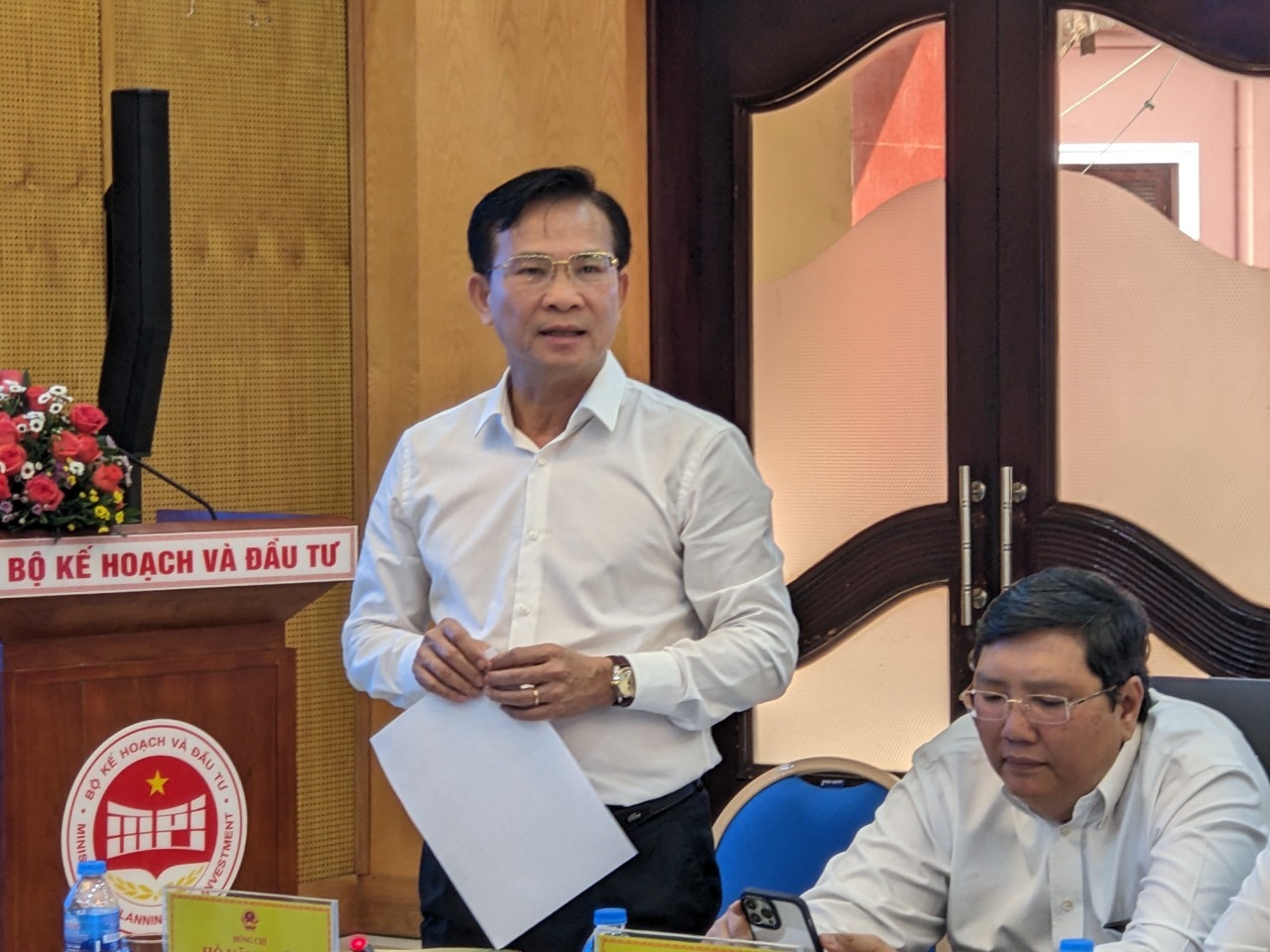 Ông Hồ Văn Mười-Chủ tịch UBND tỉnh Đắk Nông nhấn mạnh về tầm quan trọng của quy hoạch tỉnh. Ảnh: Hoài Anh
