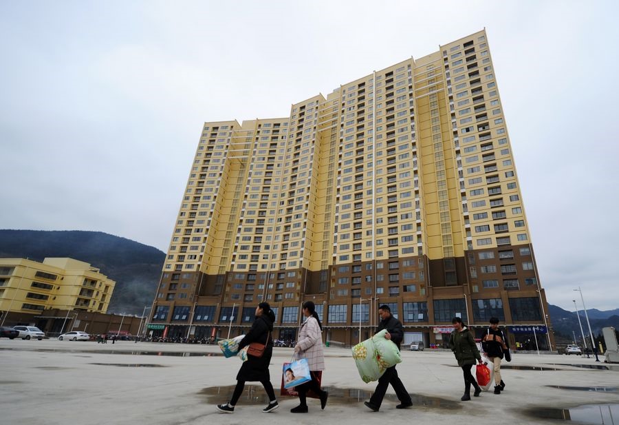 Trung Quốc đang đối mặt với tình trạng dư thừa căn hộ tại các thành phố nhỏ. Ảnh: Xinhua