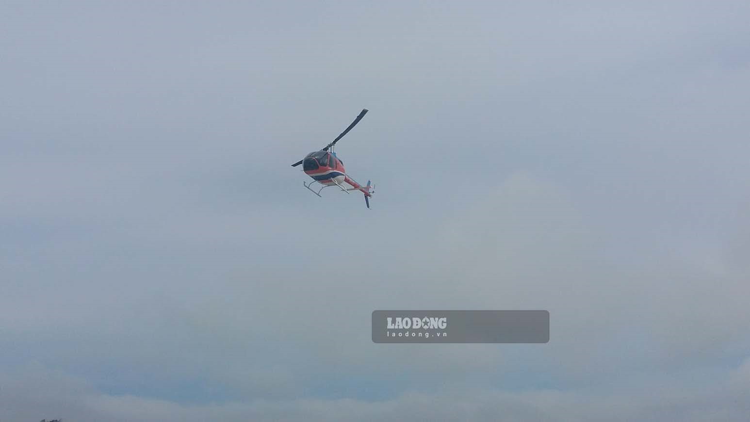 Những hình ảnh về chiếc trực thăng Bell-505 trước khi rơi trên ...