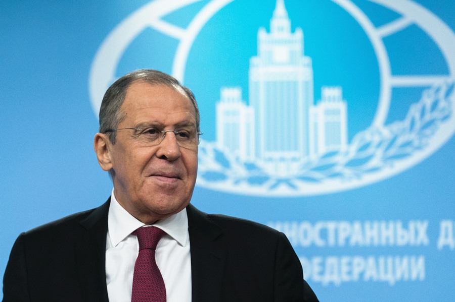 Ngoại trưởng Nga Sergei Lavrov. Ảnh: Xinhua
