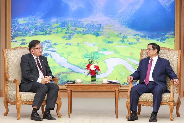 Việt Nam sẵn sàng tạo điều kiện cho các nhà đầu tư nước ngoài, trong đó có Malaysia, hoạt động tại Việt Nam. Ảnh: VGP