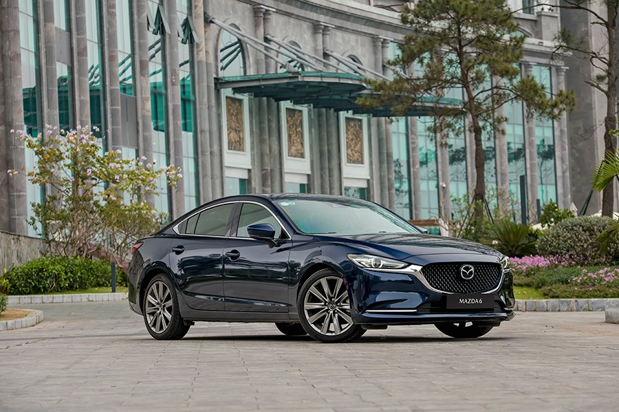 Mazda6 được tăng ưu đãi giá từ 89-100 triệu đồng. Ảnh: Thaco Group
