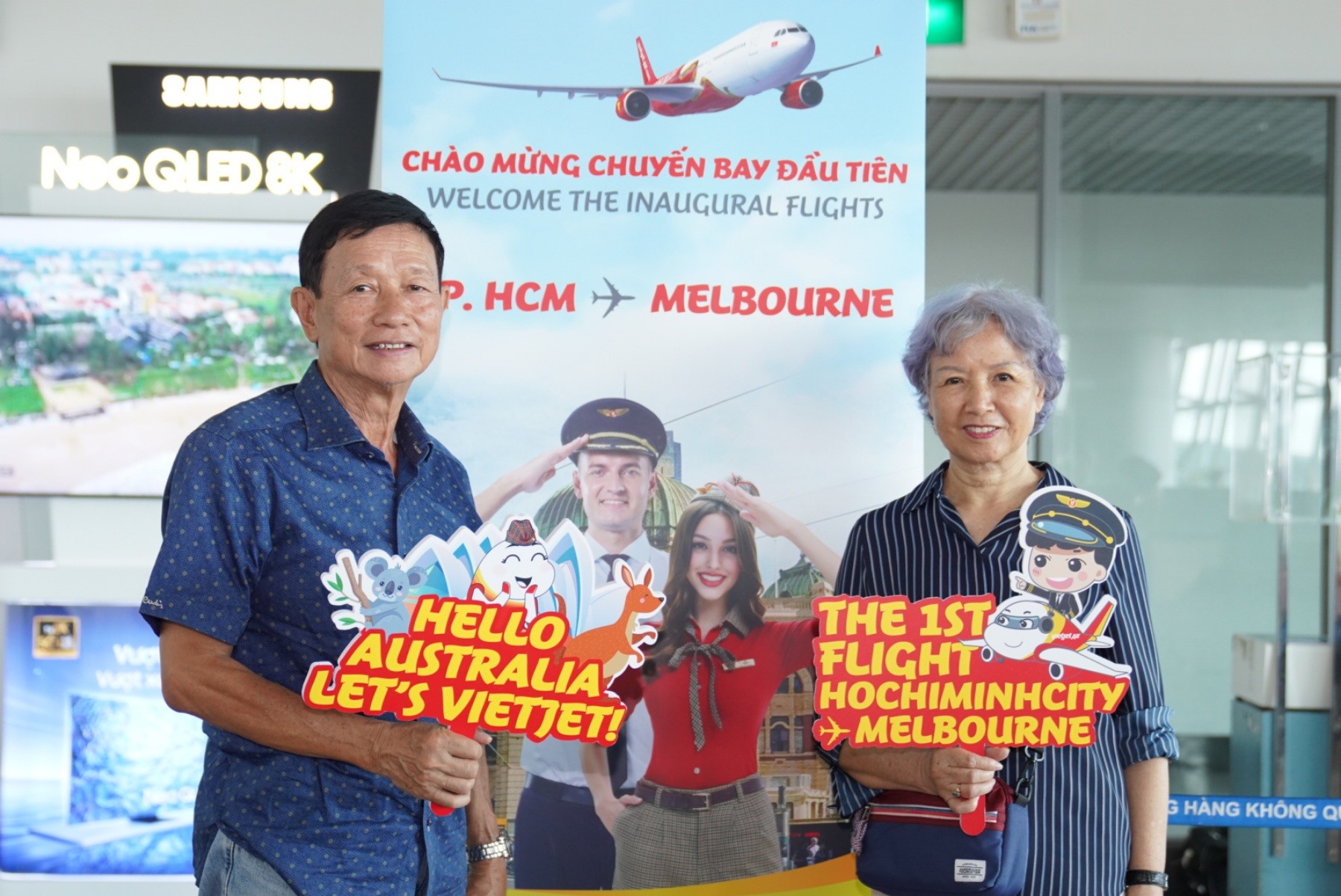 Vietjet chính thức khai trương đường bay thẳng TP.HCM - Melbourne