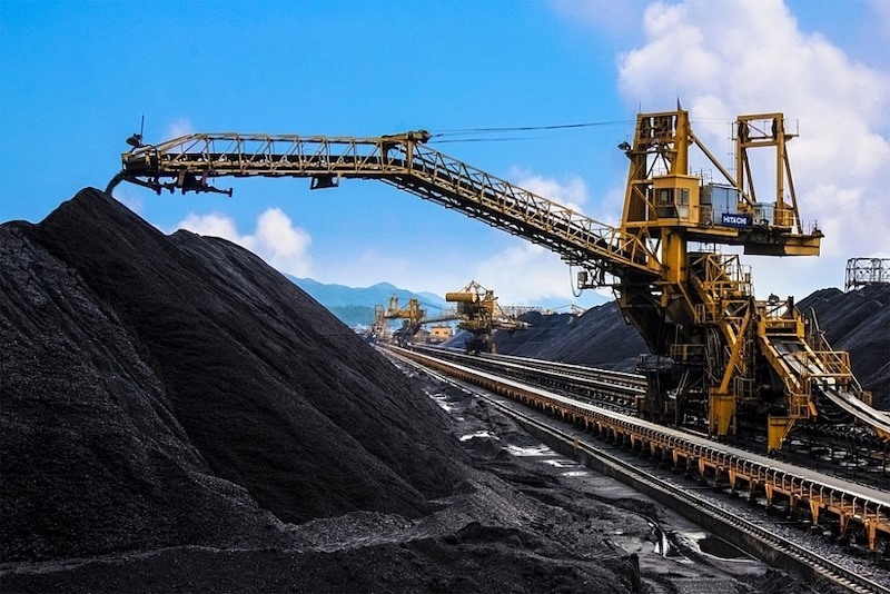 Công nghiệp sản xuất than tăng mạnh trong thnasg 4.2023. Ảnh TKV