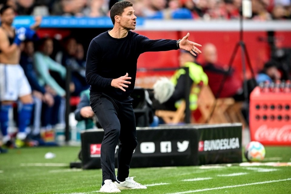 Xabi Alonso nhiệt huyết và được lòng các cầu thủ trẻ của Leverkusen nên thành tích trong thời gian qua rất ấn tượng. Ảnh: Bundesliga