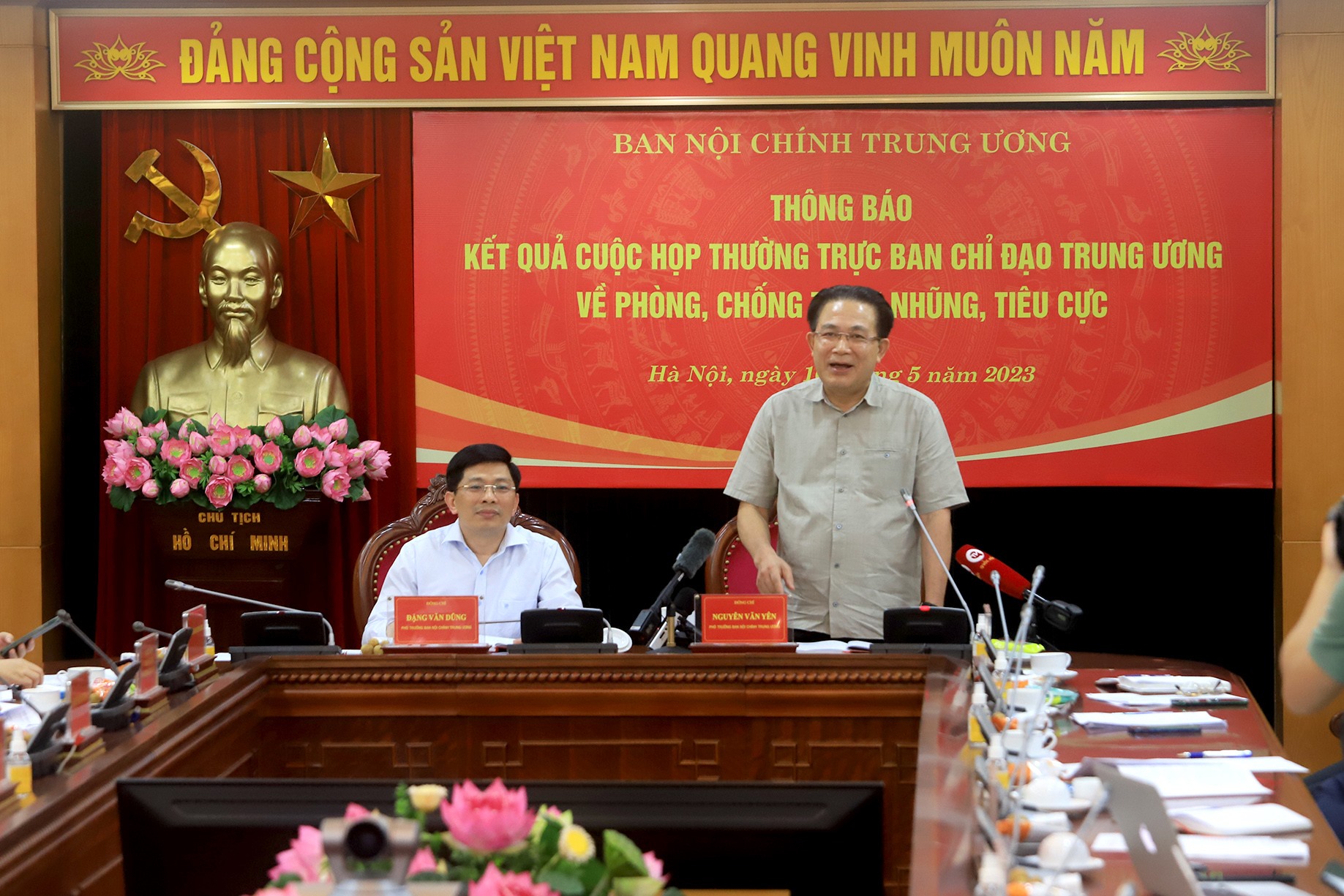 Ông Nguyễn Văn Yên - Phó Trưởng Ban Nội chính Trung ương. Ảnh: Trần Vương