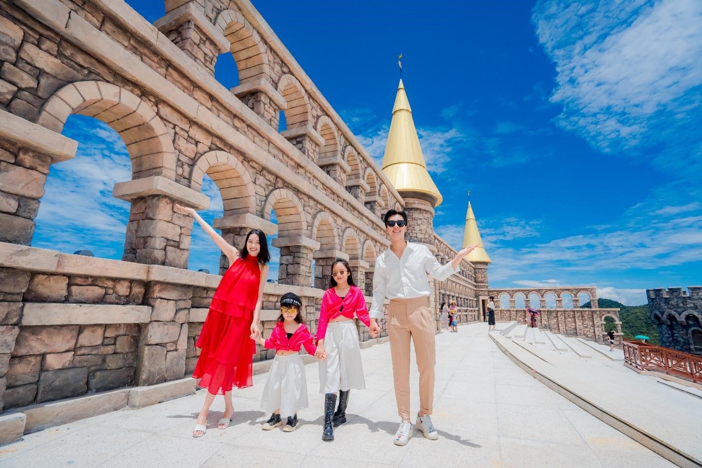 Góc check-in tại Sun World Ba Na Hills