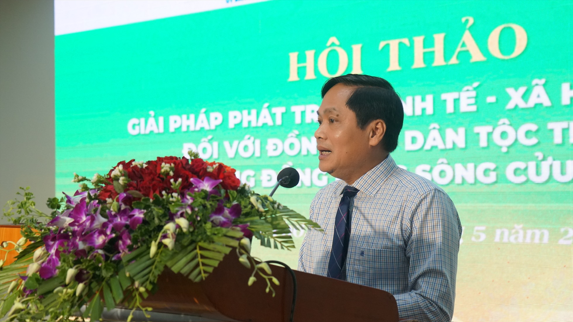 Phó Chủ tịch UBND TP. Cần Thơ - ông Nguyễn Văn Hồng phát biểu tại Hội thảo