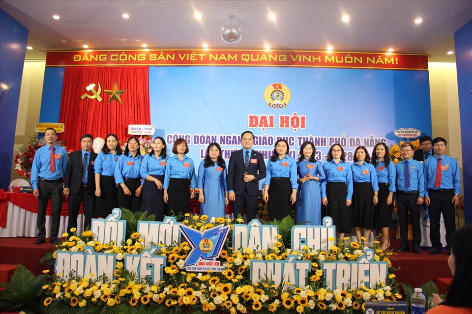 Đại hội Công đoàn ngành Giáo dục TP Đà Nẵng diễn ra vào ngày 11.5. Ảnh: Mai Hương