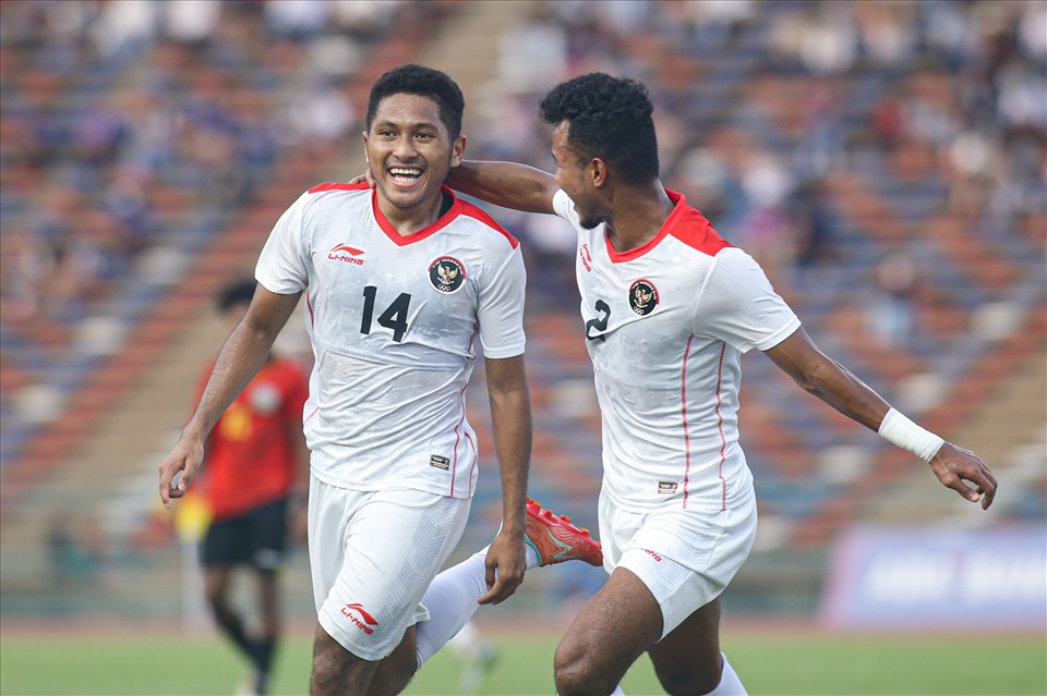 U22 Indonesia là đội sở hữu các thông số tốt nhất sau vòng bảng SEA Games 32. Ảnh: Thanh Vũ