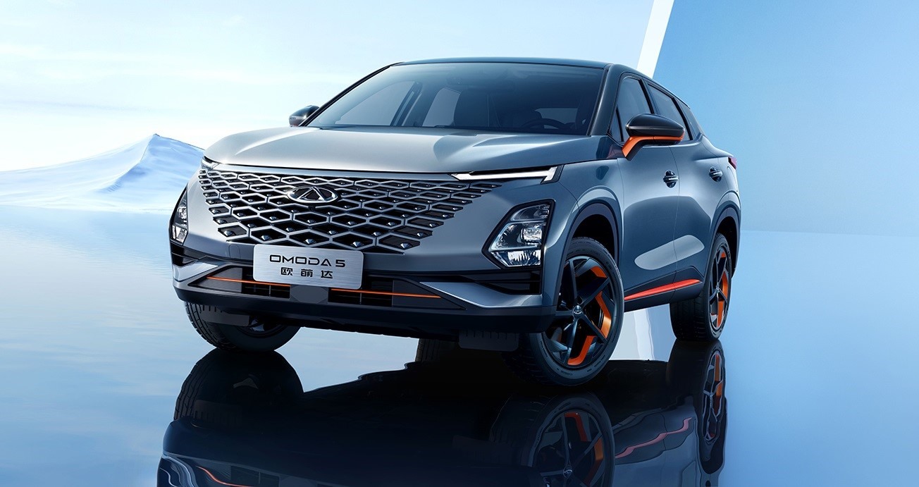 Vừa qua, Omoda 5 EV đã được ra mắt tại Triển lãm ôtô Thượng Hải 2023. Ảnh: Chery.