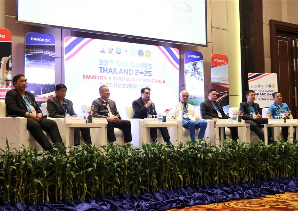 Thái Lan cam kết nâng cao tiêu chuẩn tại SEA Games 33, diễn ra từ ngày 9 đến 20.12.2025. Ảnh: Siam Sports