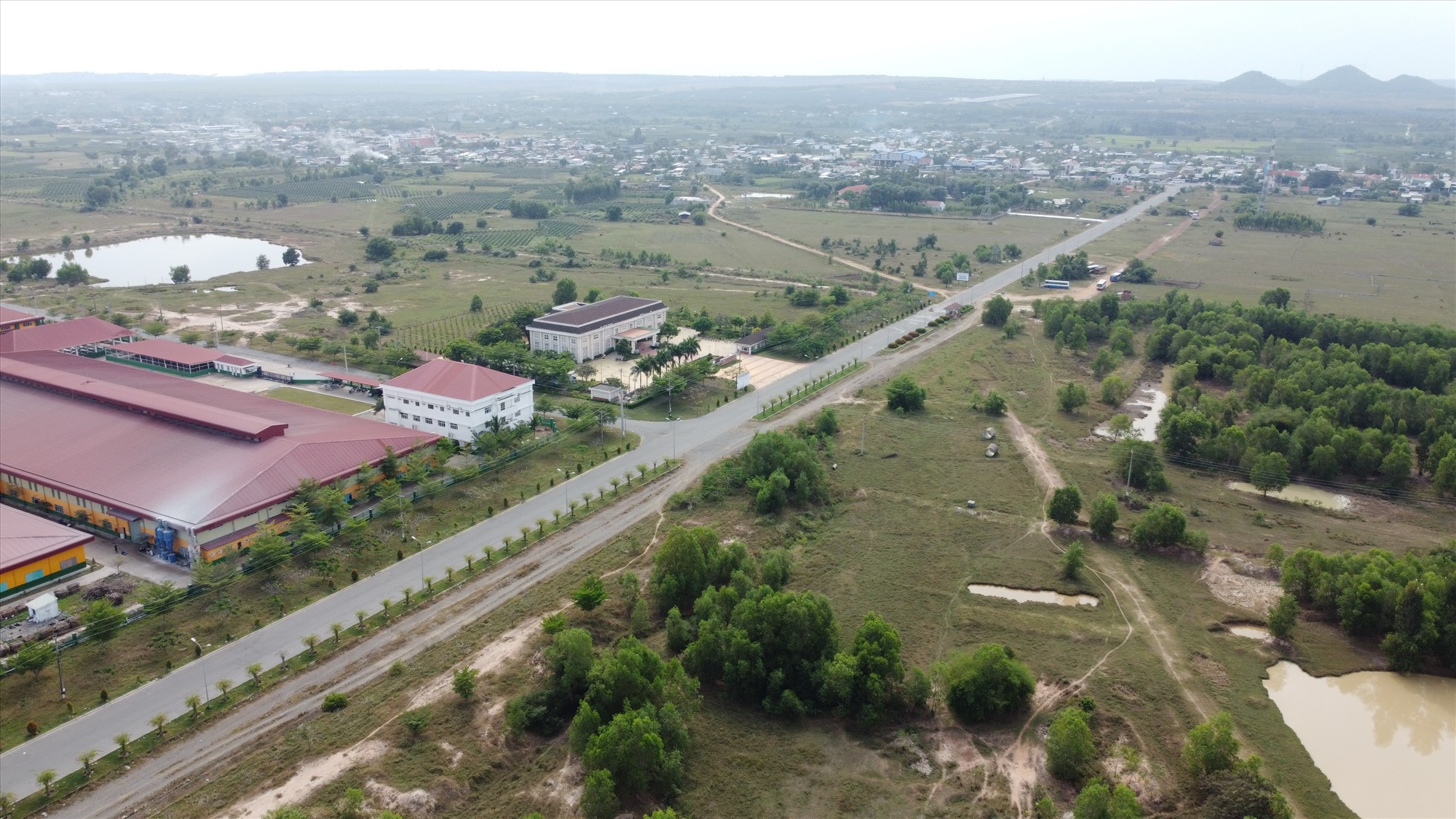 Một góc Khu công nghiệp Hàm Kiệm II tại huyện Hàm Thuận Nam, Bình Thuận. Ảnh: Duy Tuấn