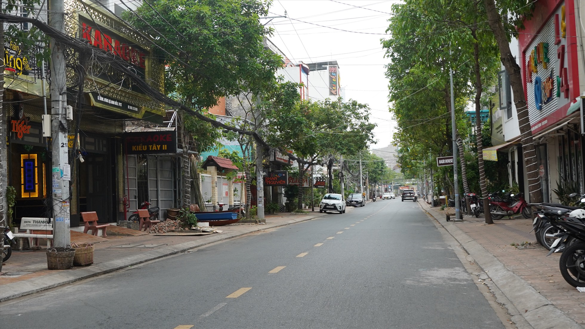 Tuyến phố đêm Lê Bình sẽ được thí điểm trong 7 ngày. Ảnh: Mỹ Ly