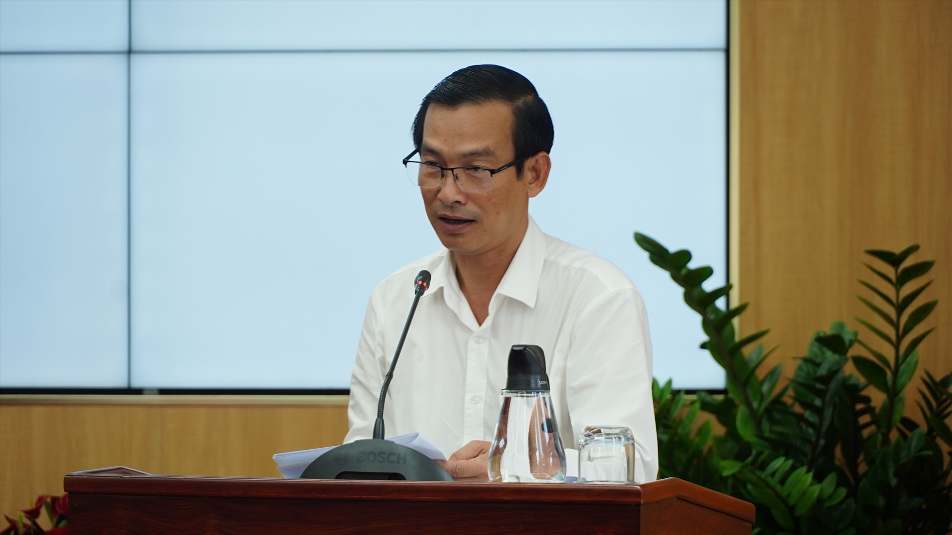ông Lê Thanh Tâm – Giám đốc Sở Kế hoạch & đầu tư TP Cần Thơ. Ảnh: Tạ Quang