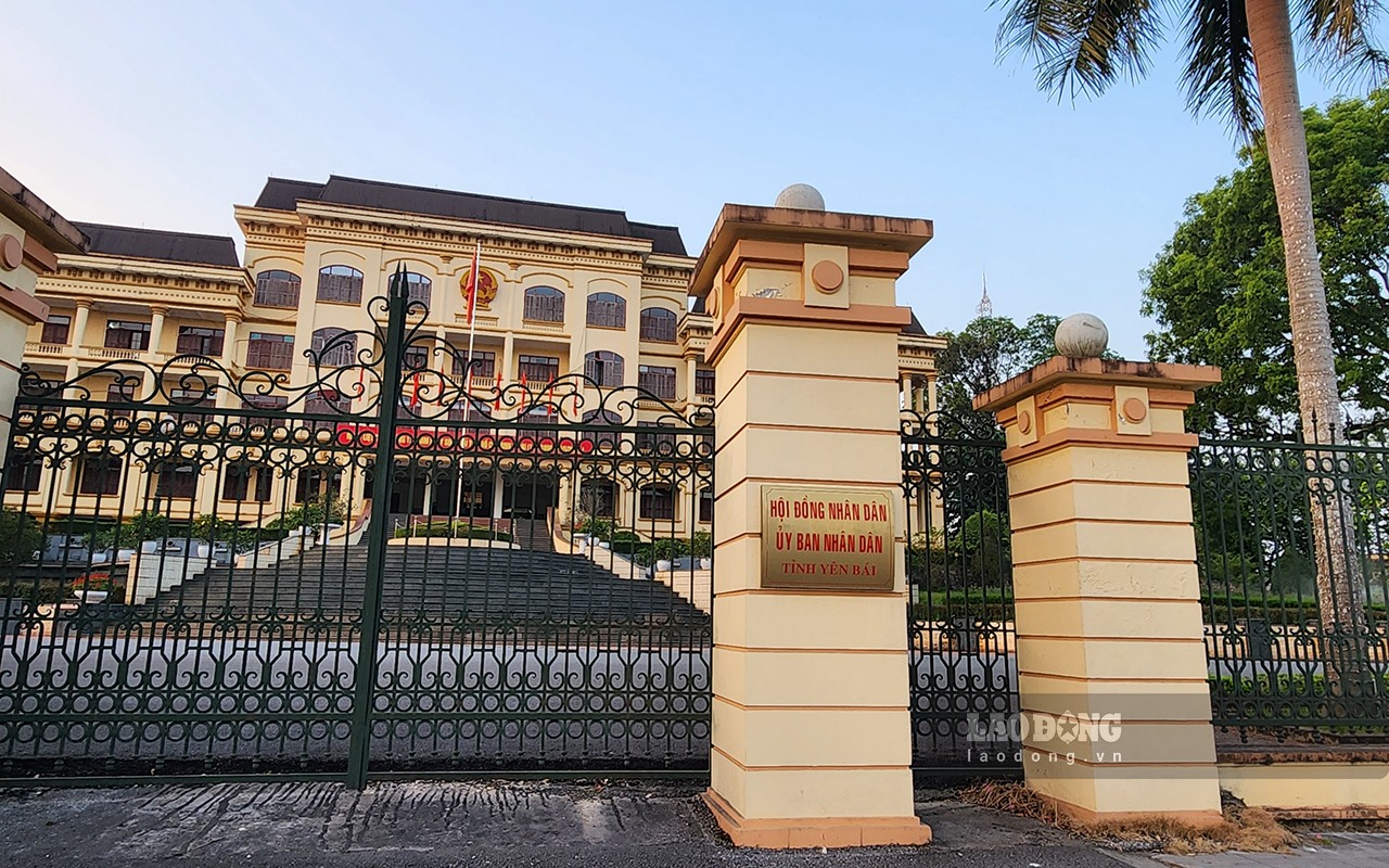 Cách Tỉnh uỷ không xa, trụ sở UBND - HĐND tỉnh Yên Bái cũng sẽ được cải tạo sửa chữa và hoàn thành ngay trong năm nay 2023.