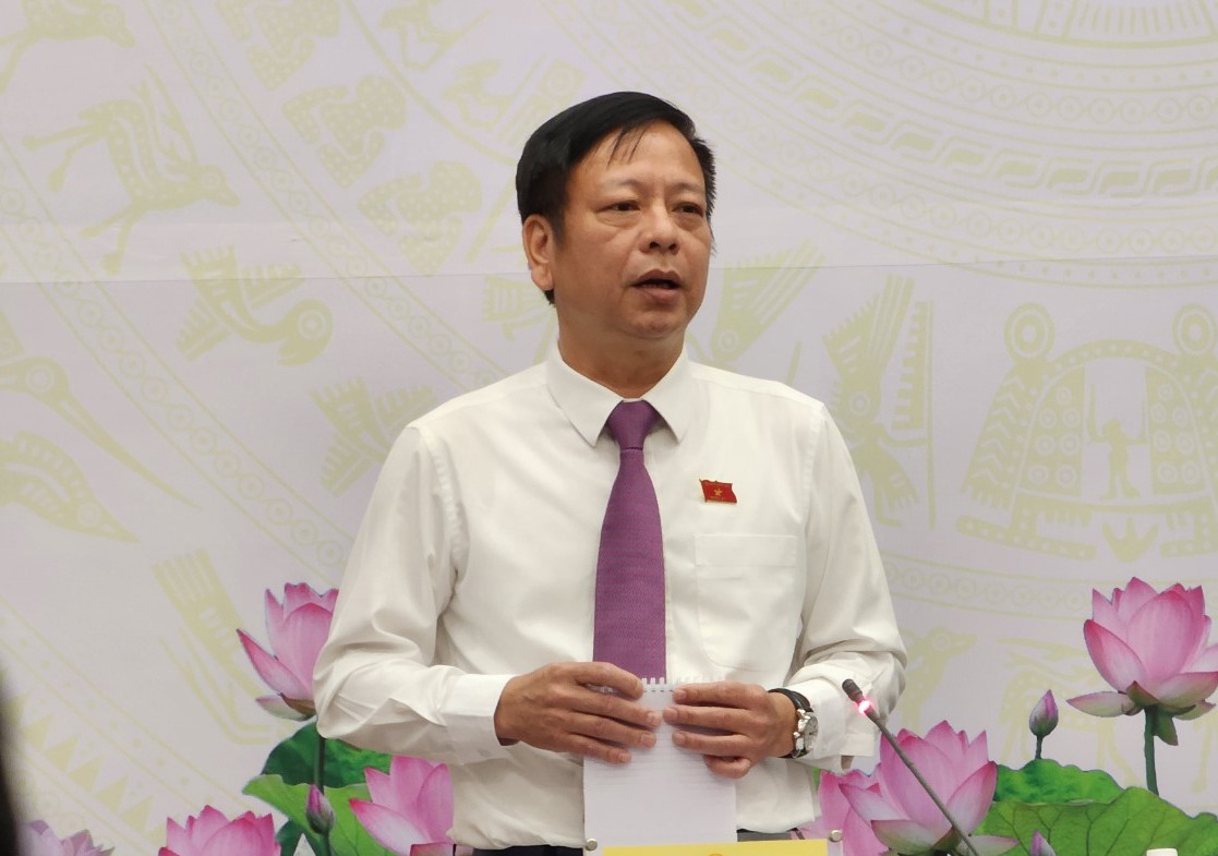 Phó Chủ nhiệm Ủy ban Pháp luật Nguyễn Trường Giang. Ảnh: Phạm Đông