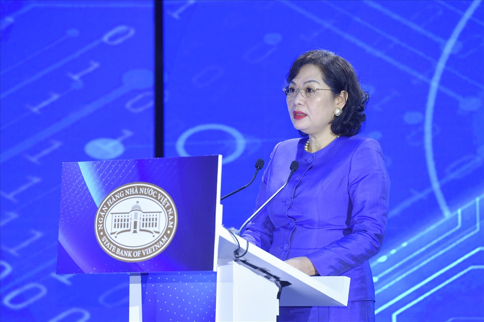 Bà Nguyễn Thị Hồng - Thống đốc Ngân hàng Nhà nước. Ảnh: SBV