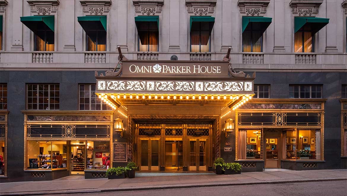Vẻ cổ điển của khách sạn 168 tuổi. Ảnh: Omni Parker House