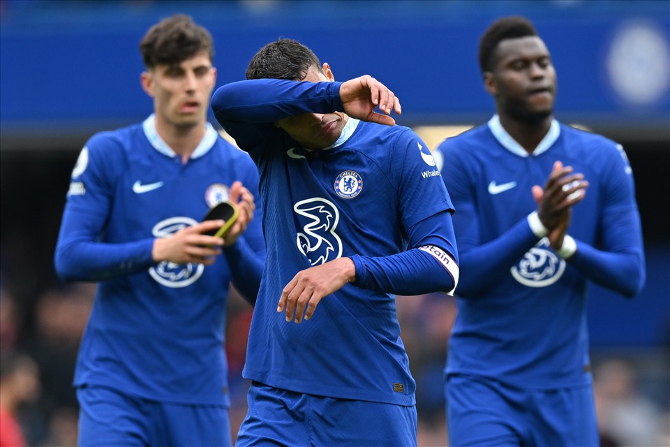 Chelsea vừa mất 2 điểm trên sân nhà trước Nottingham Forest. Ảnh: AFP