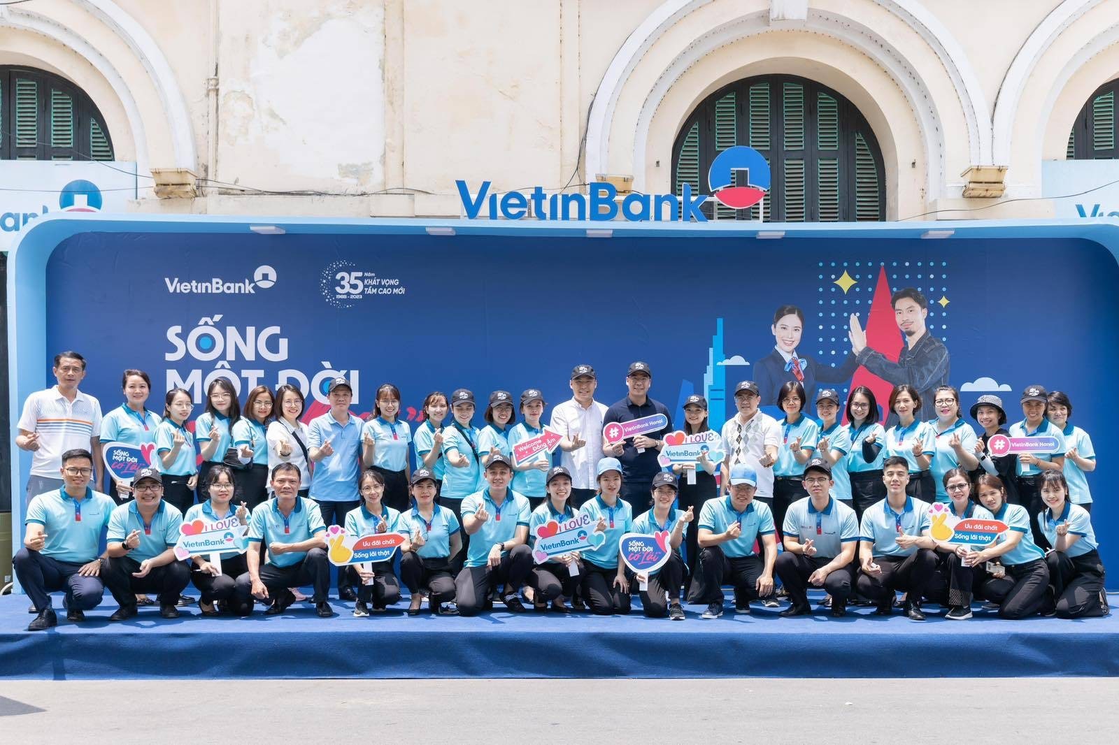 VietinBank Hà Nội - Khơi bật sức trẻ, khát vọng tầm cao mới. Ảnh: VietinBank