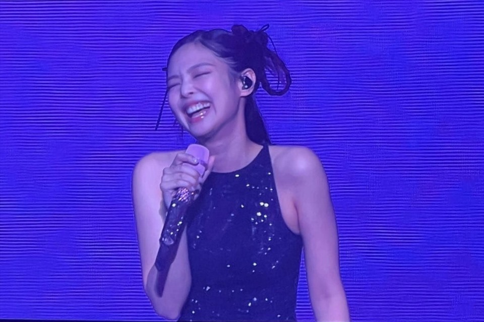 Jennie trong concert Born Pink ở Macao (Trung Quốc). Ảnh: Allkpop