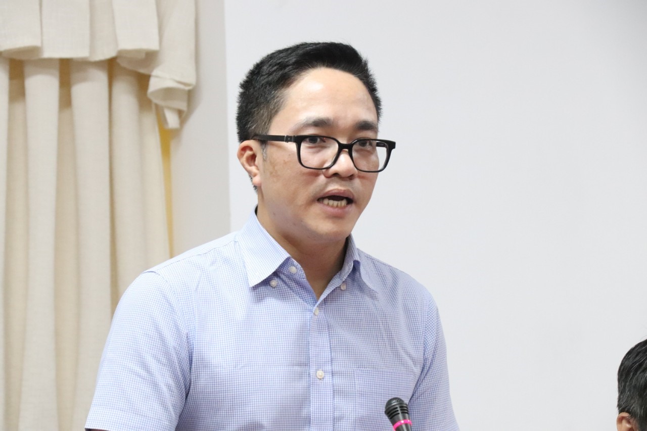Ông Cao Quang Huỳnh - Thành viên Hội đồng quản trị Tổng Công ty Điện lực Việt Nam. Ảnh: Tạ Quang