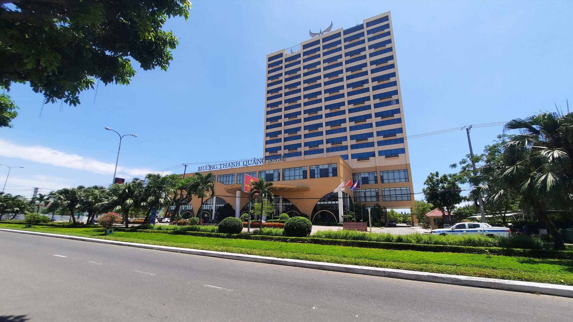 Khu tổ hợp khách sạn, dịch vụ thương mại tại phường An Xuân, TP Tam Kỳ, Quảng Nam. Ảnh Hoàng Bin