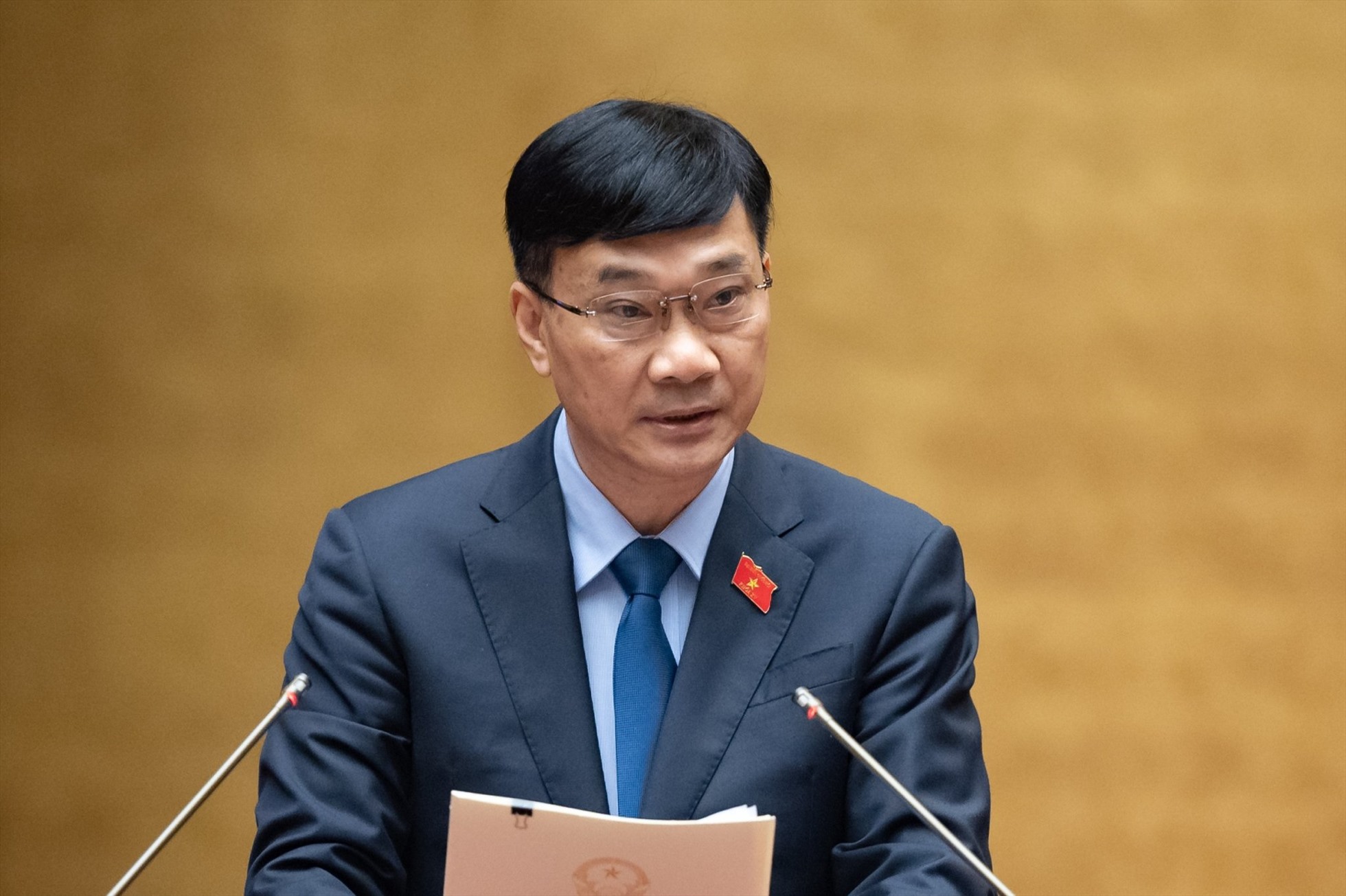 Chủ nhiệm Ủy ban Kinh tế của Quốc hội Vũ Hồng Thanh. Ảnh: Phạm Thắng/QH