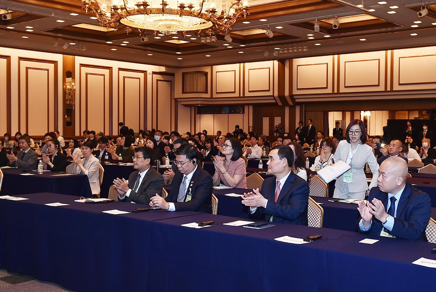 Các đại biểu dự Hội nghị Tương lai châu Á, ngày 25.5.2023 tại Tokyo, Nhật Bản. Ảnh: Bộ Ngoại giao