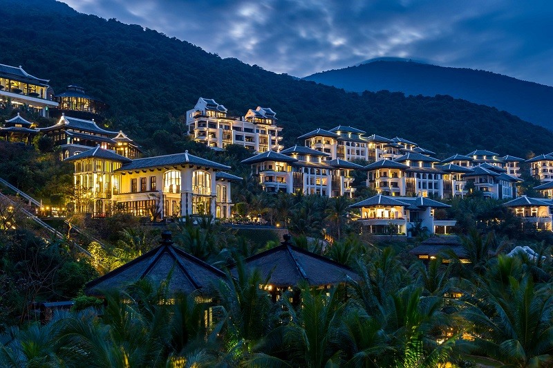 Khu nghỉ dưỡng InterContinental Danang Sun Peninsula Resort. Ảnh: Sun Group