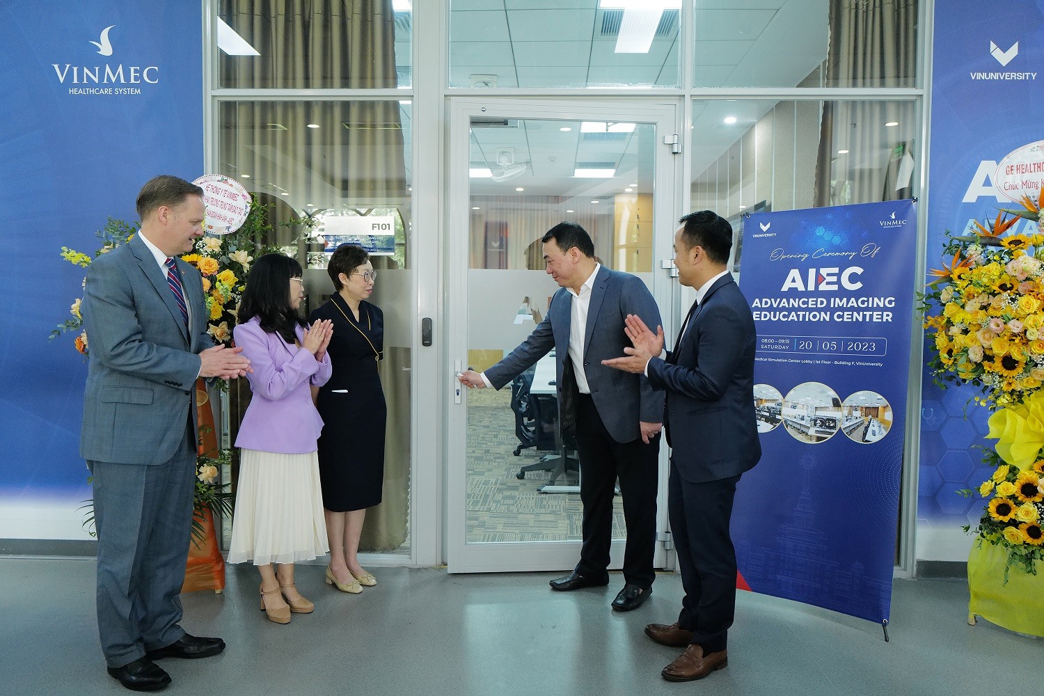 Trung tâm đào tạo nâng cao về Chẩn đoán hình ảnh (AIEC) chính thức khai trương ngày 20.5.2023.