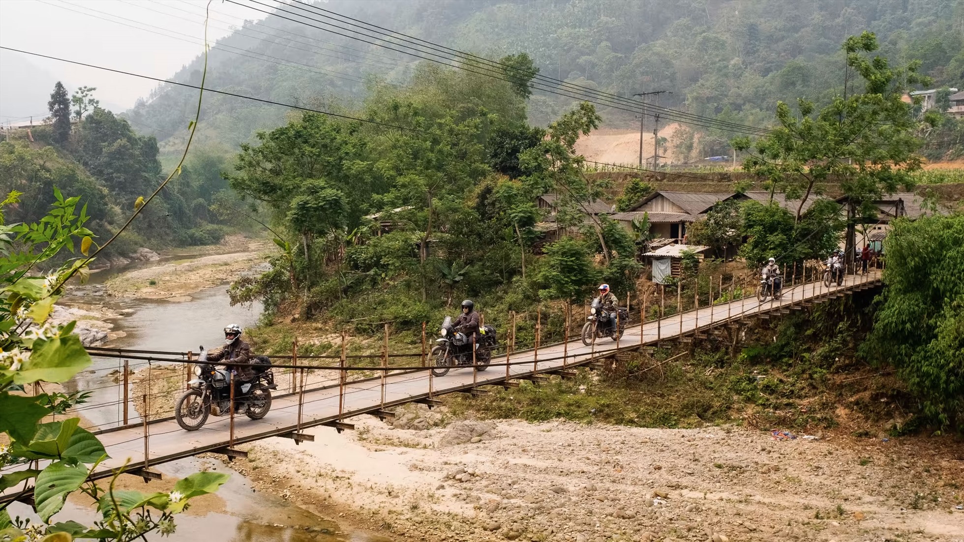 Một cây cầu ở miền bắc Việt Nam. Ảnh: Charlie Thomas/FT