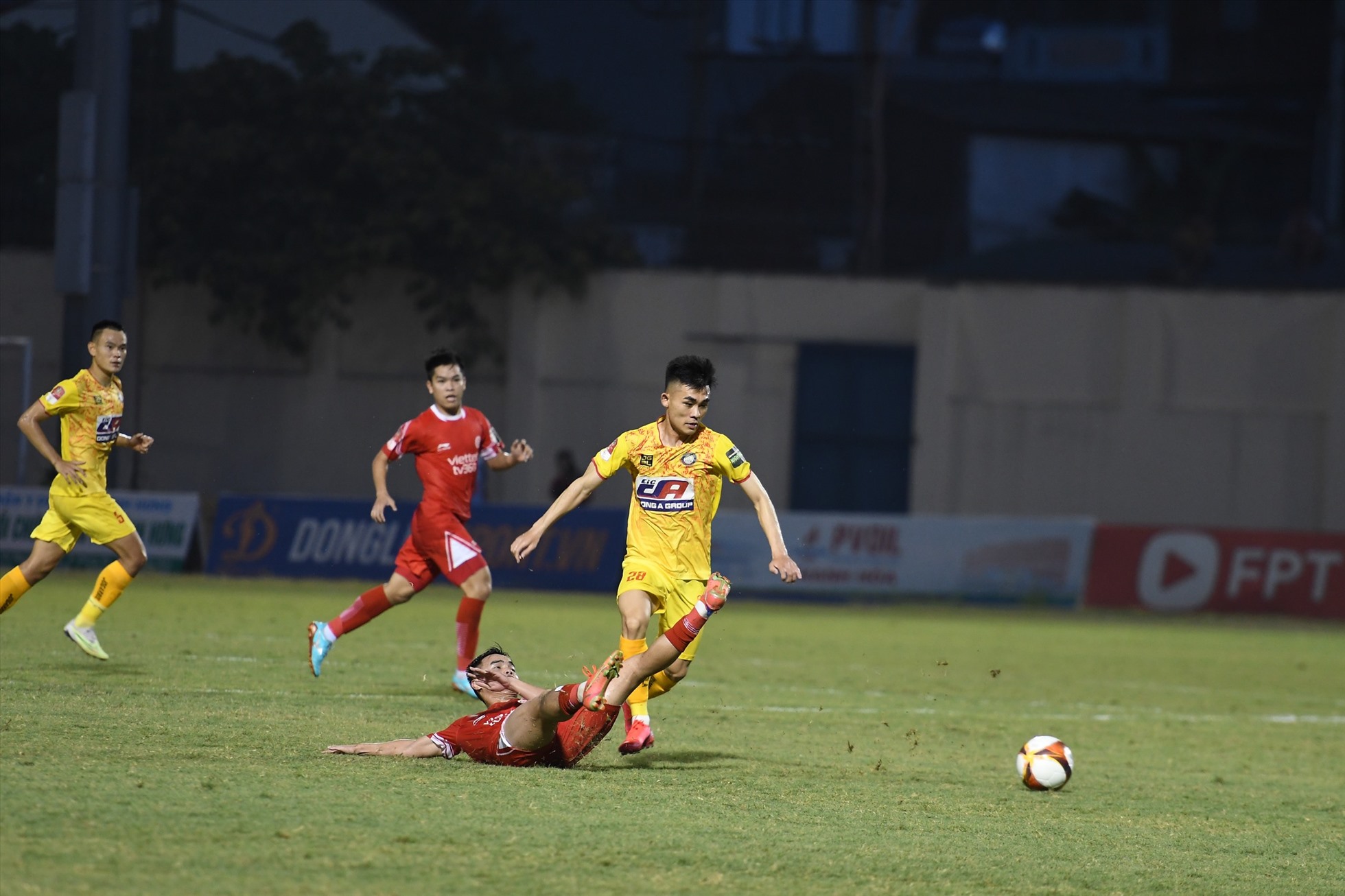 Thanh Hoá có màn lội ngược dòng thành công để giành chiến thắng 3-2 trước Viettel. Ảnh: Lan Hương