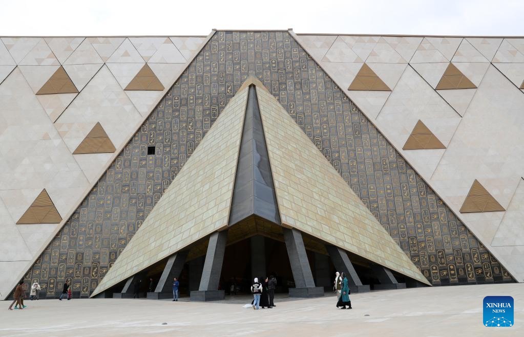 Bảo tàng Đại Ai Cập sẽ chính thức mở cửa vào cuối năm 2023. Ảnh: Xinhua