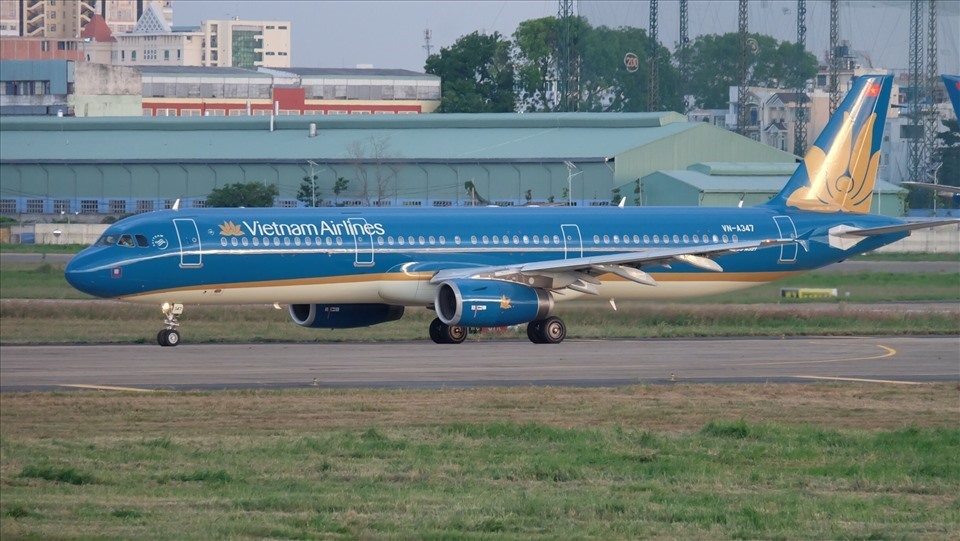 Máy bay Airbus A321. Ảnh: Vietnam Airlines