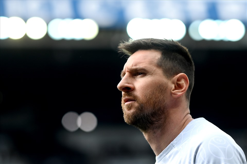 Tương lai của Messi đã không còn nằm ở Paris.  Ảnh: AFP