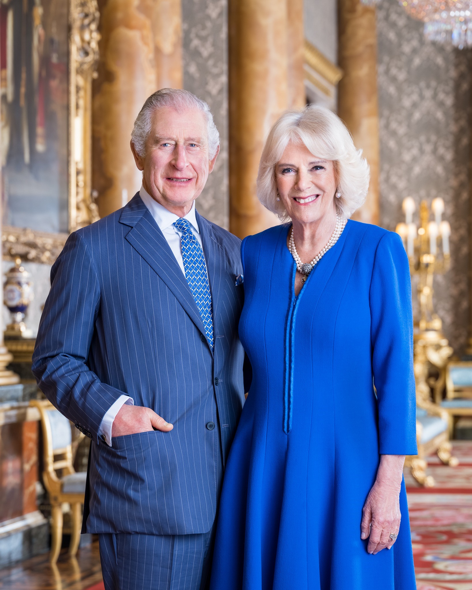Vua Charles III và Vương hậu Camilla. Ảnh: Hoàng gia Anh