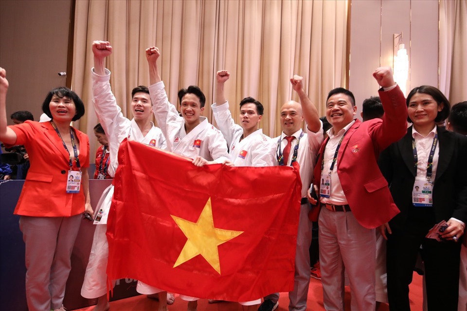 Đoàn thể thao Việt Nam hướng đến những huy chương tiếp theo trong ngày thi đấu hôm nay. Ảnh: Thanh Vũ
