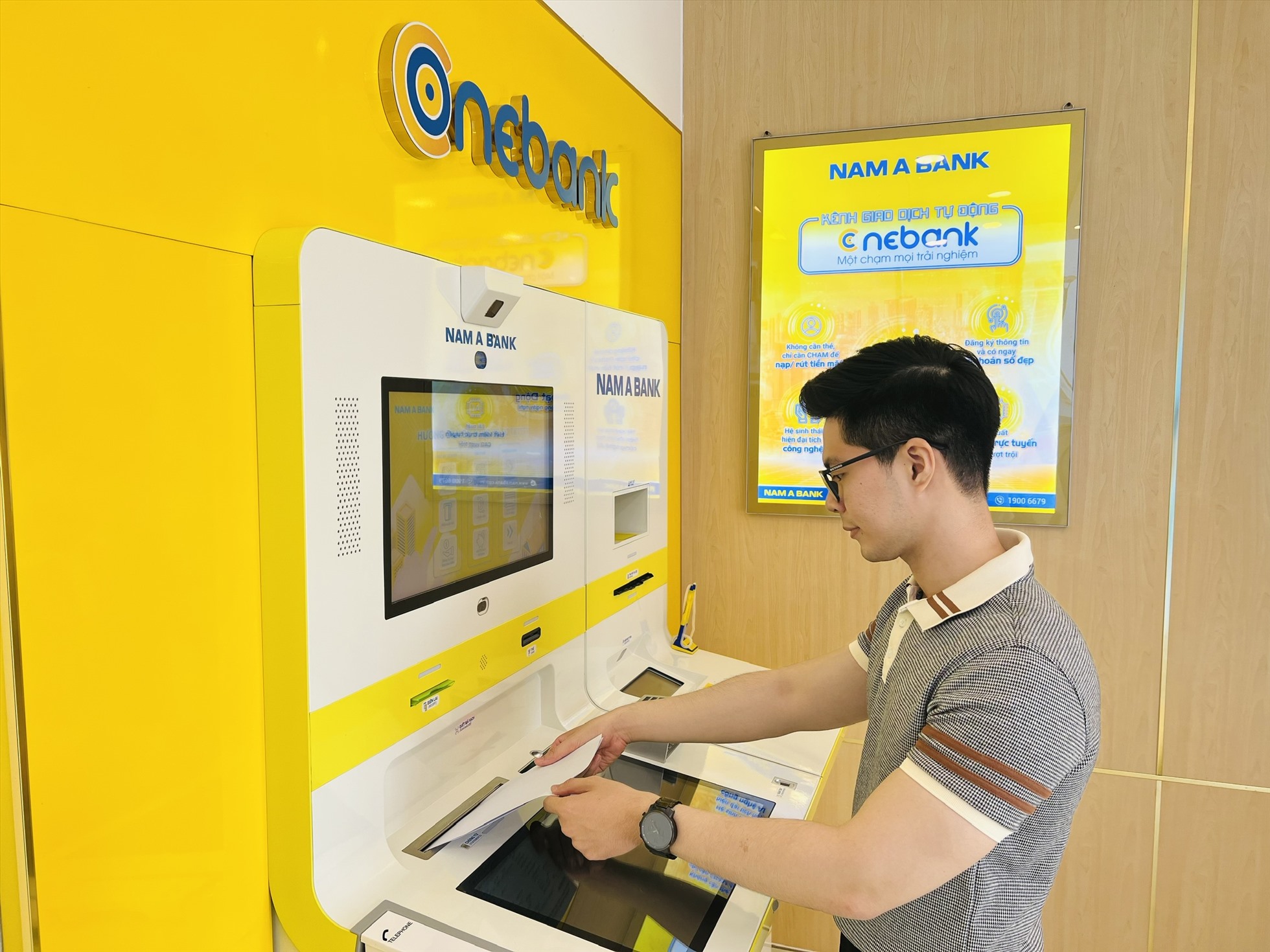 ONEBANK là một trong những điểm sáng về công nghệ của Nam A Bank
