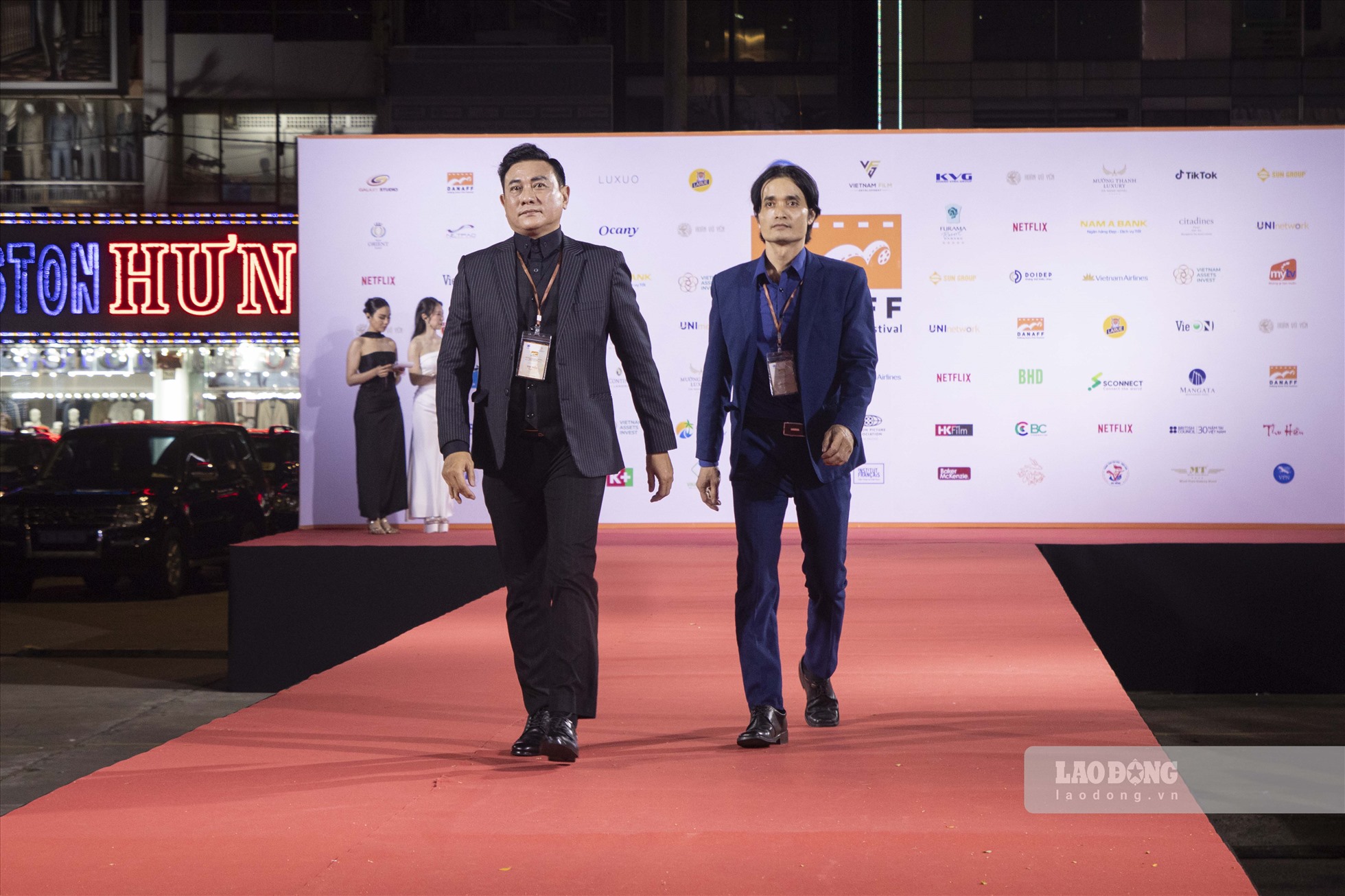Tại thảm đỏ khai mạc Liên hoan phim Châu Á Đà Nẵng, nhiều diễn viên và đạo diễn đã đến tham dự khai mạc sự kiện này.