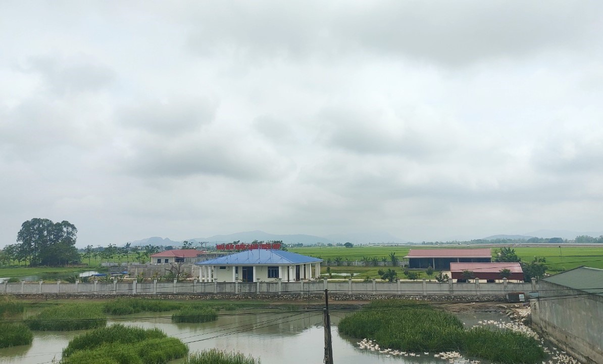 Nhà máy nước sạch Thiệu Hợp (ở huyện Thiệu Hóa, tỉnh Thanh Hóa). Ảnh: Quách Du