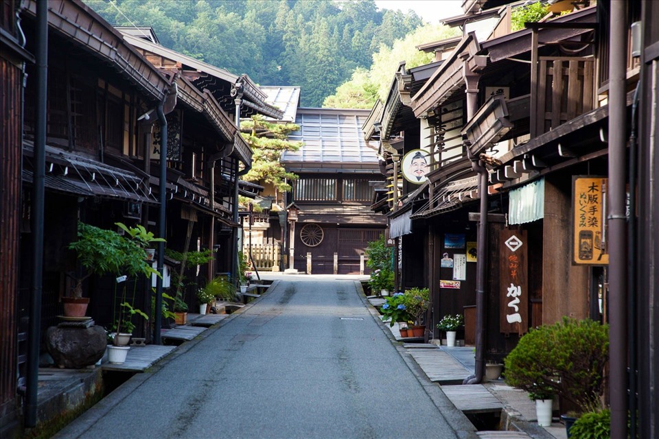 Làng cổ Takayama.