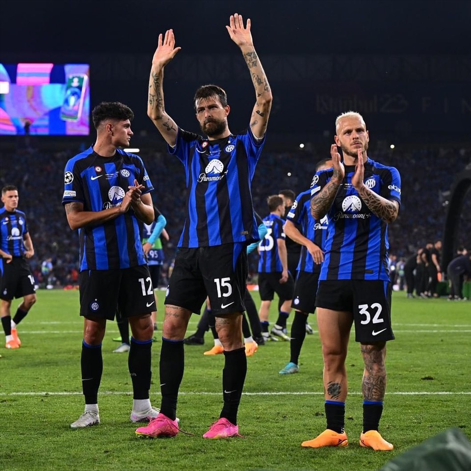 Dù thua cuộc nhưng Inter có thể tự hào về những gì họ đã thể hiện.  Ảnh: CLB Inter Milan